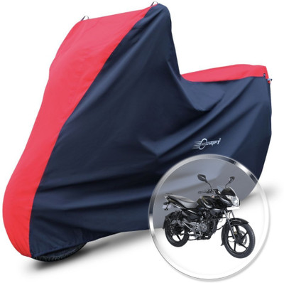 Neodrift Two Wheeler Cover for Bajaj(Pulsar 135 LS DTS-i, Red, Black)