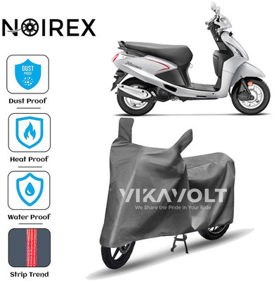 NOIREX Two Wheeler Cover for Hero(Pleasure, Grey)