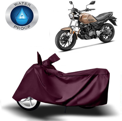 DeepShakshi AUTOMOTIVE Waterproof Two Wheeler Cover for Hero(Xpulse 200T, Maroon)