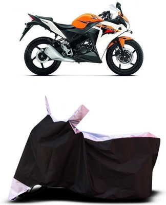 VESMEI Two Wheeler Cover for Honda(CBR 150R, White)