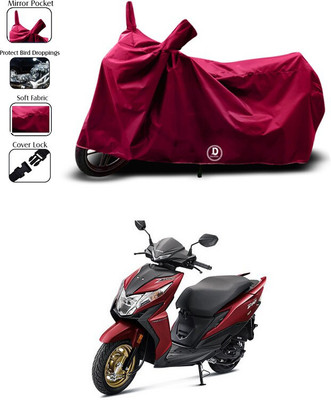 DeepShakshi AUTOMOTIVE Waterproof Two Wheeler Cover for Honda(Dio, Maroon)