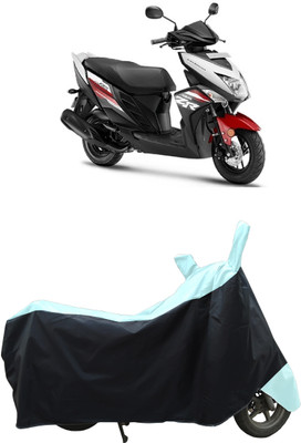 Coxtor Waterproof Two Wheeler Cover for Yamaha(Ray ZR, White)