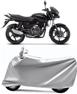 V VINTON Two Wheeler Cover for Bajaj(Pulsar, Grey)
