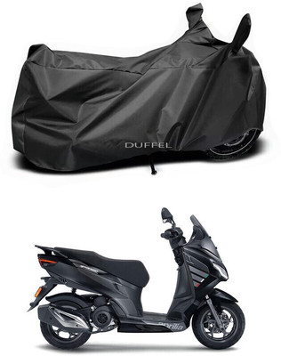 SK AUTO Two Wheeler Cover for Aprilia(SXR 160, Black)
