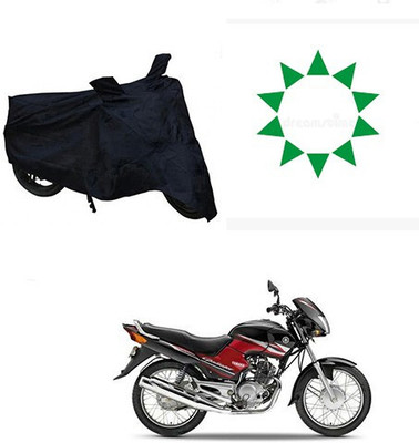DeepShakshi AUTOMOTIVE Waterproof Two Wheeler Cover for Yamaha(Gladiator, Black)