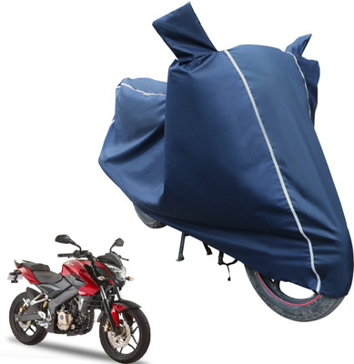 Fit Fly Waterproof Two Wheeler Cover for Bajaj(Pulsar 200 NS DTS-i, Blue)