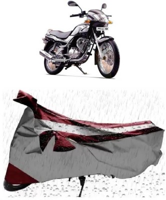 MISSION COLLECTION Waterproof Two Wheeler Cover for TVS(Fiero F2, Silver)