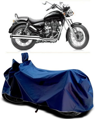 AASHTIK MART Two Wheeler Cover for Royal Enfield(Thunderbird 350, Blue)