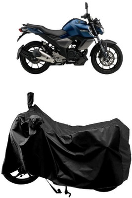MMSSTAR Waterproof Two Wheeler Cover for Yamaha(FZ-S Fi Version 3.0 BS6, Black)