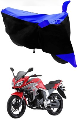 Furious3D Two Wheeler Cover for Yamaha(Fazer-FI, Blue, Black)