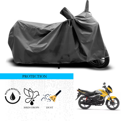SnehaSales Waterproof Two Wheeler Cover for Hero(MotoCorp HF Deluxe, Grey)