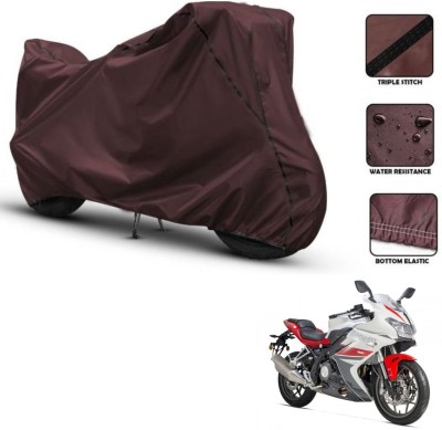 Car Life Two Wheeler Cover for Benelli(302R, Maroon, Black)