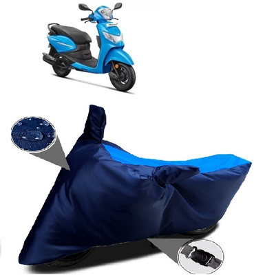 MISSION COLLECTION Waterproof Two Wheeler Cover for Hero(Pleasure, Blue)