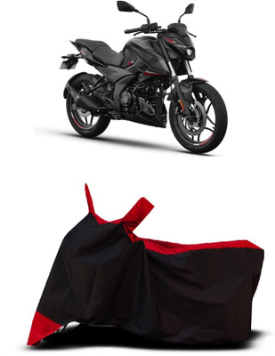 VESMEI Two Wheeler Cover for Bajaj(Pulsar AS 150, Red)