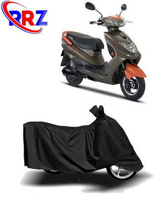 RRZ Waterproof Two Wheeler Cover for Okinawa(Ridge Plus, Black)