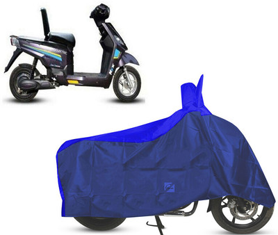 EGAL Waterproof Two Wheeler Cover for Hero(Electric NYX BS6, Blue)