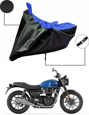 Variety Products Collection Waterproof Two Wheeler Cover for Triumph(Speed Twin, Blue)