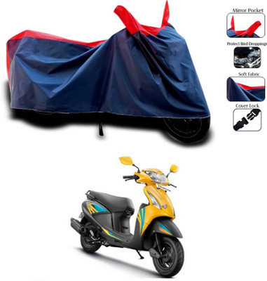 KEDIT Two Wheeler Cover for Hero(Pleasure, Red, Blue)