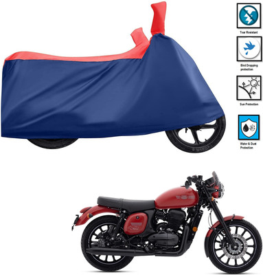 CODOKI Waterproof Two Wheeler Cover for JAWA(42 BS6, Red)