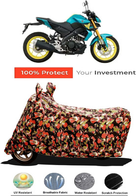 Amexride Two Wheeler Cover for Yamaha(MT 15 New, Multicolor)