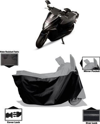 Amexride Two Wheeler Cover for Simple Energy(Simple One, Grey)