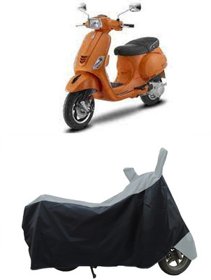 Coxtor Waterproof Two Wheeler Cover for Piaggio(Vespa SXL, Grey)