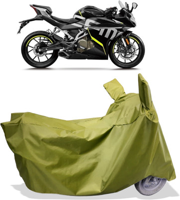 Amexride Two Wheeler Cover for CFMoto(250SR, Maroon)