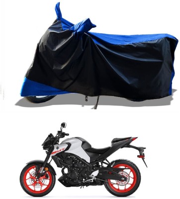 DeepShakshi AUTOMOTIVE Waterproof Two Wheeler Cover for Yamaha(MT-03 BS6, Blue)