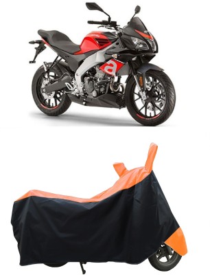 Coxtor Waterproof Two Wheeler Cover for Aprilia(Tuono 150 BS6, Orange)