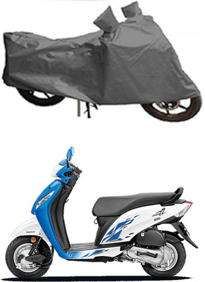 Mdstar Waterproof Two Wheeler Cover for Honda(Activa i, Grey)
