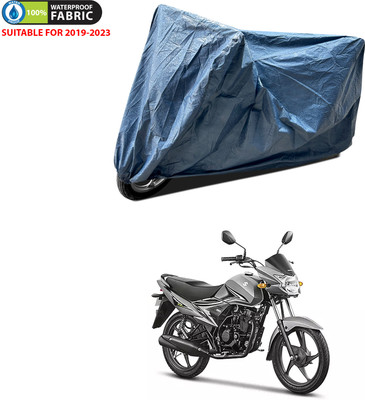 PAGORA Waterproof Two Wheeler Cover for Suzuki(Hayate EP, Blue)