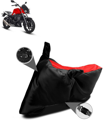 CODOKI Waterproof Two Wheeler Cover for Mahindra(Mojo UT 300, Red)