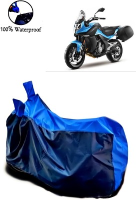 APNEK Waterproof Two Wheeler Cover for CFMoto(650 NK, Blue)