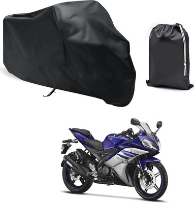 PAGORA Waterproof Two Wheeler Cover for Yamaha(YZF-R15 V2, Black)