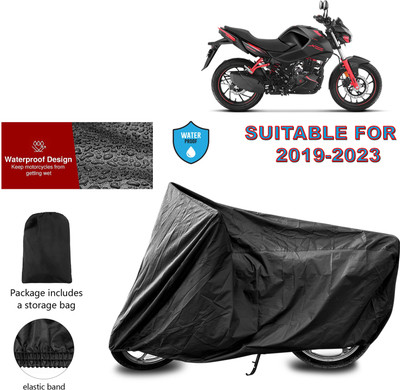 CODOKI Waterproof Two Wheeler Cover for Hero(Motocorp Xtreme 160 R, Black)