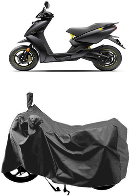 SUGASHRI Waterproof Two Wheeler Cover for Ather(450 X, Grey)