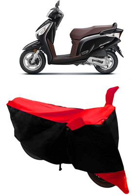 AASHTIK MART Two Wheeler Cover for Honda(Aviator, Red)
