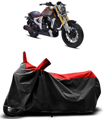 MMSSTAR Waterproof Two Wheeler Cover for TVS(Zeppelin, Red)
