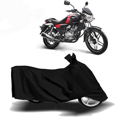 Mdstar Waterproof Two Wheeler Cover for Bajaj(V 150, Black)