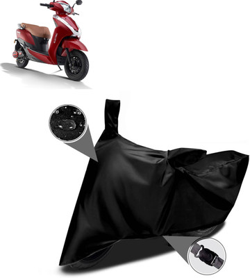 CODOKI Waterproof Two Wheeler Cover for Ampere(Magnus BS6, Black)