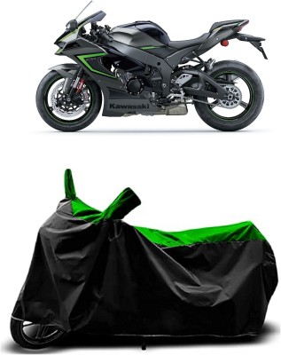 VESMEI Two Wheeler Cover for Kawasaki(Ninja ZX 10R, Green)