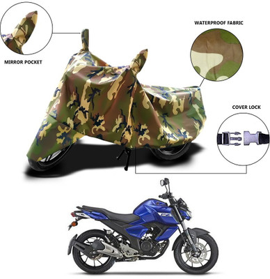 THE REAL ARV Waterproof Two Wheeler Cover for Yamaha(Green)