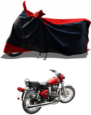 DeepShakshi AUTOMOTIVE Waterproof Two Wheeler Cover for Bajaj(Discover 150 f, Red)