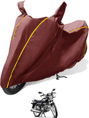 Auto Hub Waterproof Two Wheeler Cover for Hero(Splendor PRO, Maroon)