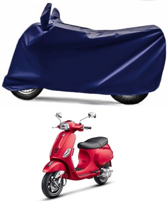 Genipap Two Wheeler Cover for Piaggio(Vespa SXL 150, Blue)