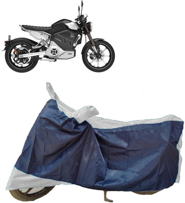 AutoFave Two Wheeler Cover for Revolt(RV Cafe Racer, Multicolor)