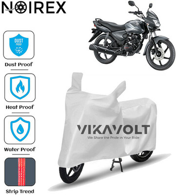 NOIREX Waterproof Two Wheeler Cover for Honda(CB Shine, Silver)