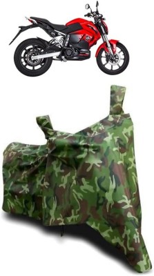 ATBROTHERS Waterproof Two Wheeler Cover for Revolt(RV 400, Multicolor, Green)