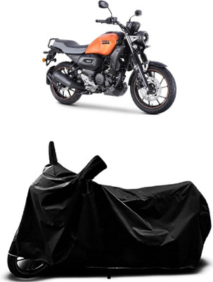 THE REAL ARV Waterproof Two Wheeler Cover for Yamaha(FZS-FI V3 BS6, Black)
