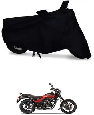DeepShakshi AUTOMOTIVE Waterproof Two Wheeler Cover for Bajaj(Avenger 180 Street, Black)